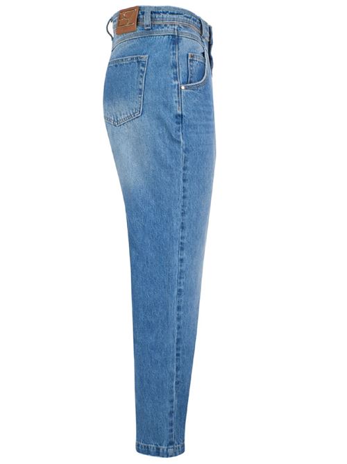 JEANS DONNA 5 TASCHE CON BASCHINA YES ZEE | P331P714J 726