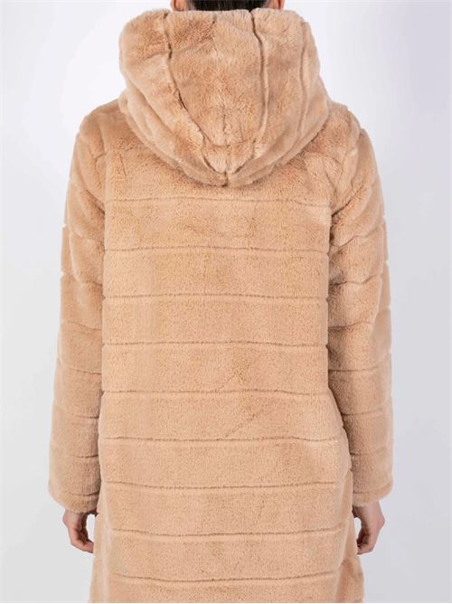 Giaccone in ecopelliccia GIO CELLINI | EP033BEGIE