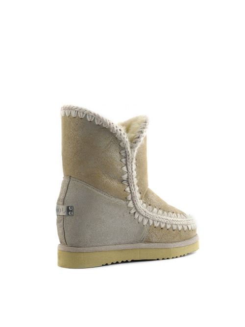 Eskimo con zeppa  5 cm MOU | FW121000BSTONE METALLIC
