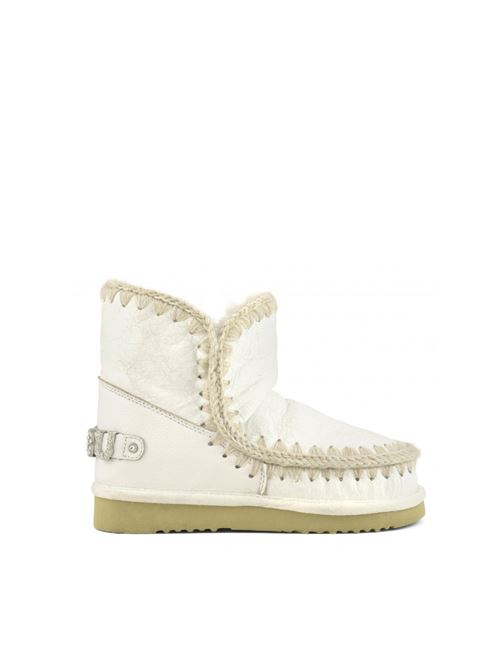 Eskimo 18cm logo strass MOU | FW201013CWAXI WHITE