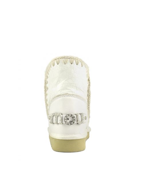 Eskimo 18cm logo strass MOU | FW201013CWAXI WHITE