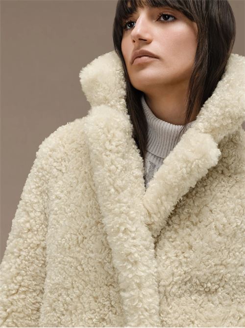 cappotto in eco pelliccia RRD | W2457032