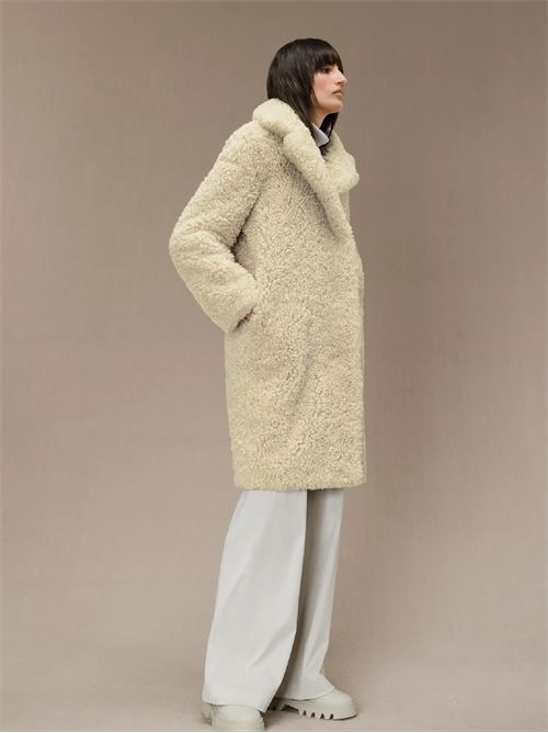 cappotto in eco pelliccia RRD | W2457032
