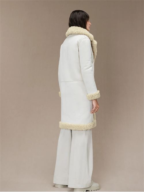 cappotto in eco pelliccia RRD | W2457032