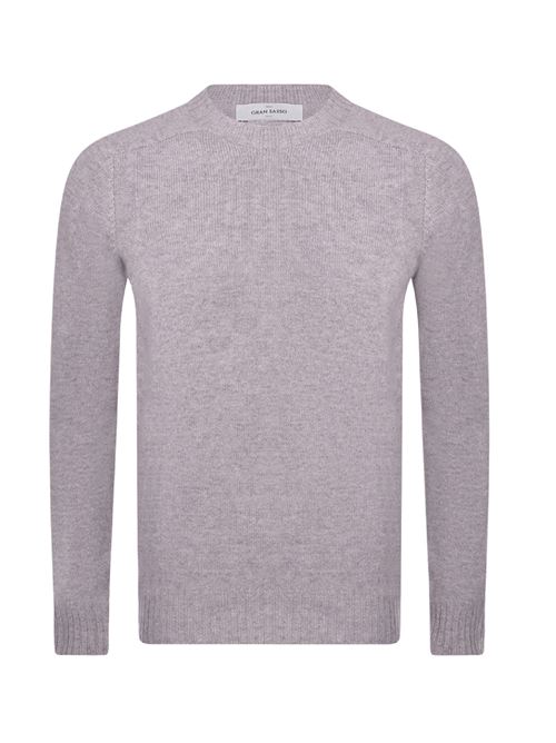 Maglia girocollo in lana Super Geelong GRANSASSO | 24157071