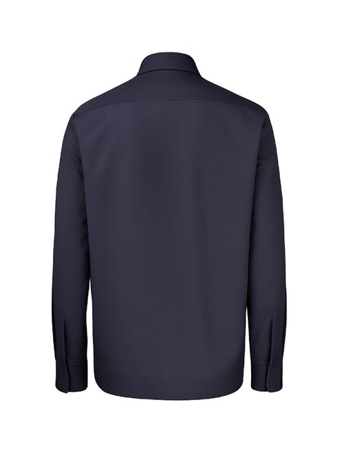 Overshirt in lana tecnica elasticizzata GRANSASSO | 95150598