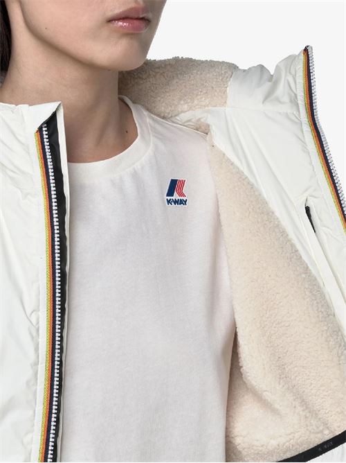 le vrai albine orsetto K-WAY | K2133FWX42