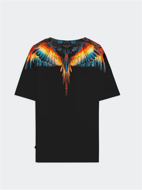 T-Shirt Con Stampa Aquila MARCELO BURLON | TH023NERO