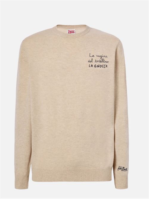 Maglione a girocollo Heron Light con ricamo MC2 | HERON 03385I11