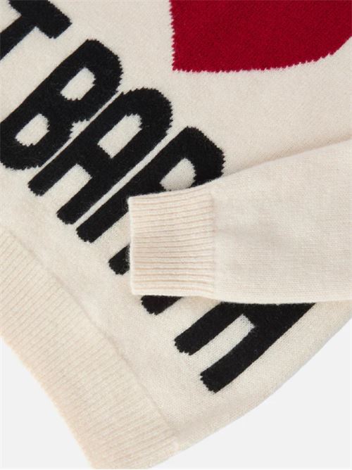 Maglione Kyla in lana con cuore St. Barth MC2 | KYLA 01391I10