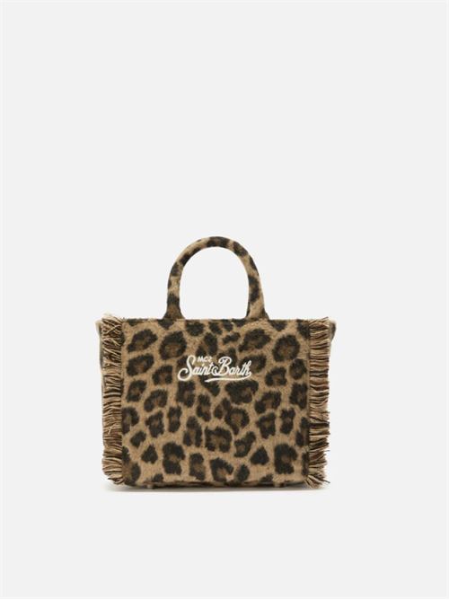 Borsa a mano Vanity Mini Felt leopardata MC2 | VANITY 00223I18EMB