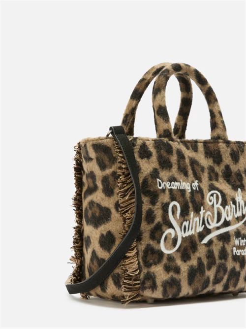 Borsa a mano Vanity Mini Felt leopardata MC2 | VANITY 00223I18EMB