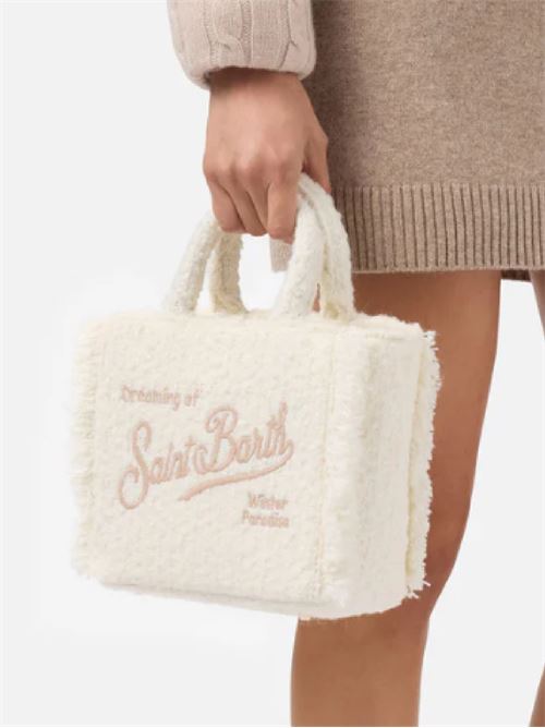 Borsa a mano Vanity Mini Tweed bianca MC2 | VANITY 01320I10 EMB