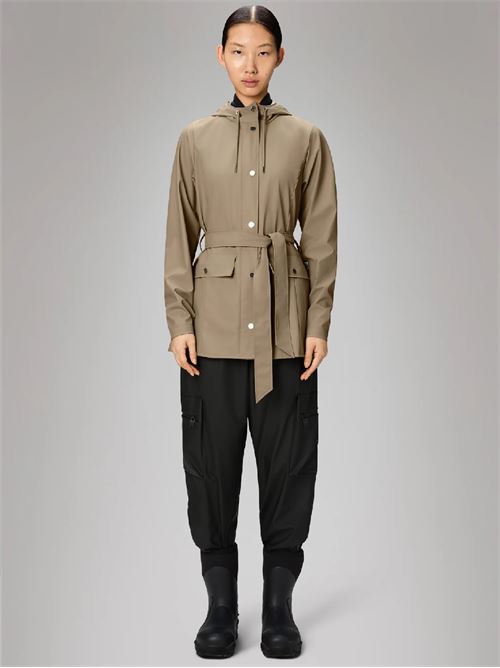 Curve Jacket antipioggia RAINS | RA12100BEGIE