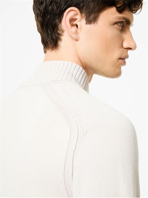 Cotton Plain Full Zip Knit RRD | W2514208