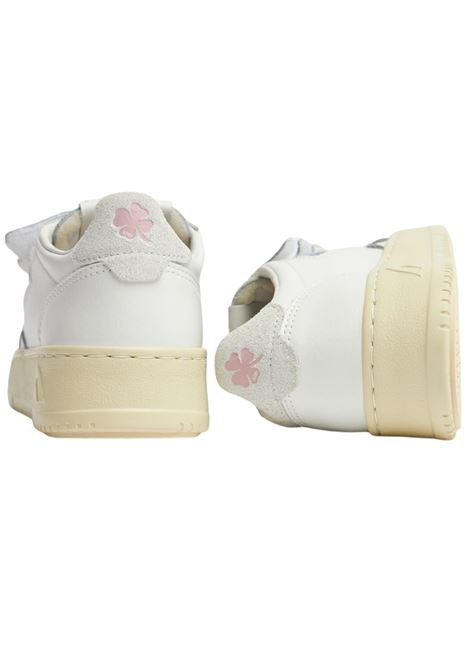 SNEAKERS MEDALIST KIDSTRIPES LOW IN PELLE BIANCA E GLITTER AUTRY | KILKTG05BIANCO