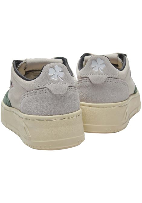 SNEAKERS MEDALIST LOW IN SUEDE COLORE LOFT BIANCO E VERDE AUTRY | KULK3U03VERDE