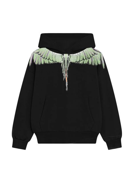 Felpa Con Stampa Aquila MARCELO BURLON | F5CMJBHS060NERO
