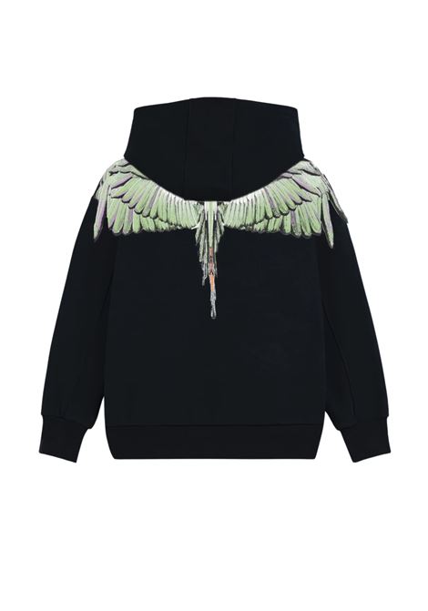 Felpa Con Stampa Aquila MARCELO BURLON | F5CMJBHS060NERO