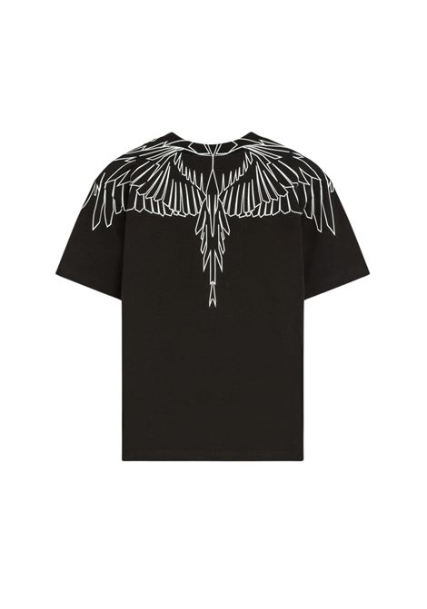 T-shirt con fantasia MARCELO BURLON | F5CMJBTH073NERO