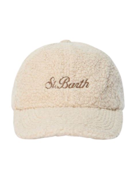 Cappello con visiera Baseball in sherpa beige Mc2 Saint Barth MC2 | BASB0016 00208IBEIGE