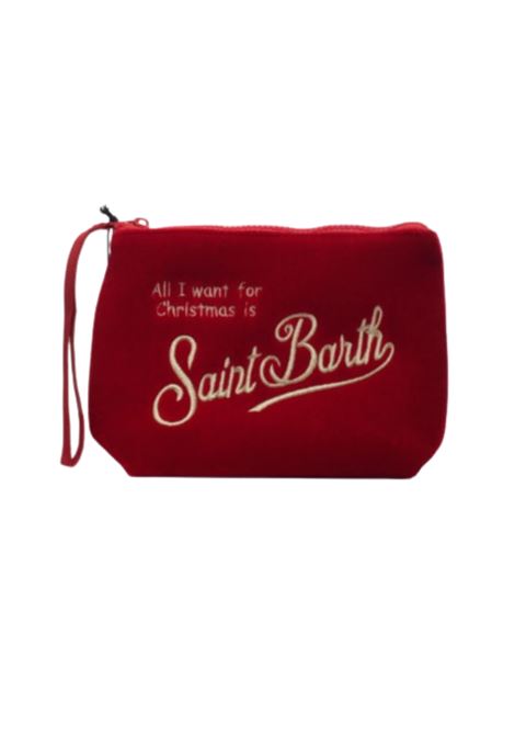 Box Regalo MC2 Saint Barth con Pochette Aline e Berretto in Lana MC2 | BOX0023 03765IROSSO