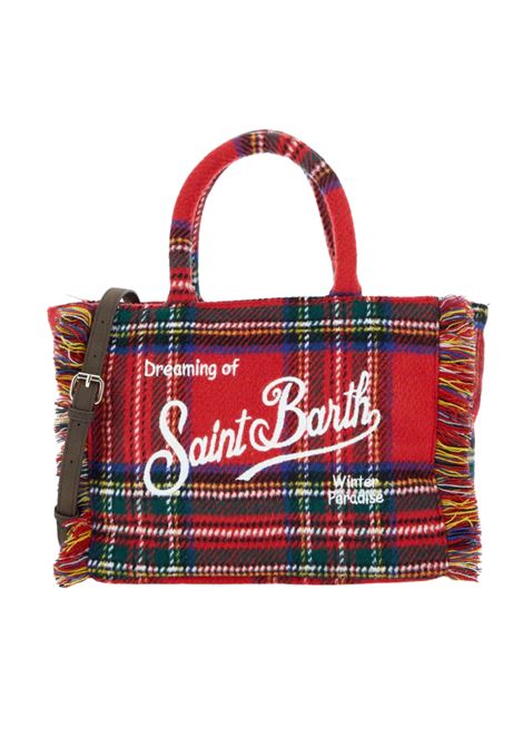 Mc2 Saint Barth Colette wool in tartan rossa MC2 | COL0029 00280ISCOZZESE