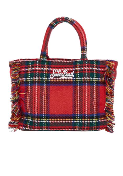 Mc2 Saint Barth Colette wool in tartan rossa MC2 | COL0029 00280ISCOZZESE