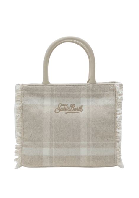 Borsa Colette in lana tartan beige Mc2 Saint Barth MC2 | COL0037 01321IBEIGE