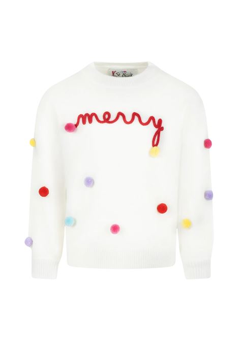 Maglia Merry Mc2 Saint Barth MC2 | JSS001 01958GBIANCO