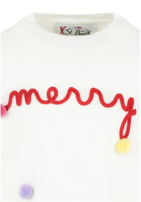 Maglia Merry Mc2 Saint Barth MC2 | JSS001 01958GBIANCO