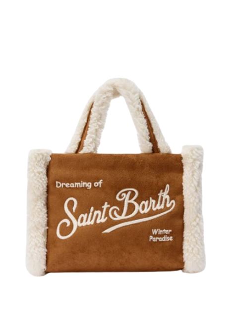 Borsa morbida a mano Vanity Mini Shearling cammello MC2 | VAMI020 00486IMARRONE
