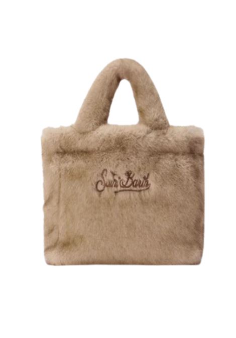 Borsa morbida a mano Vanity Mini Soft in faux fur beige MC2 | VAMI021 00289IBEIGE