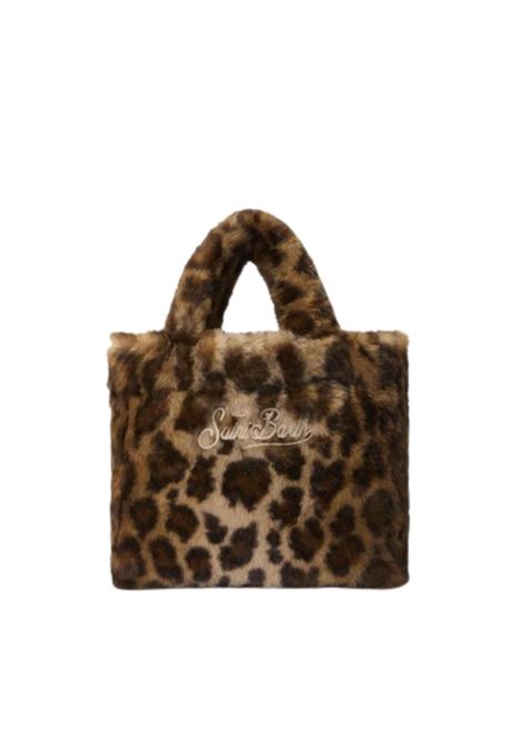 Borsa morbida a mano Vanity Mini Soft in faux fur leopardato MC2 | VAMI021 00291IMACULATO