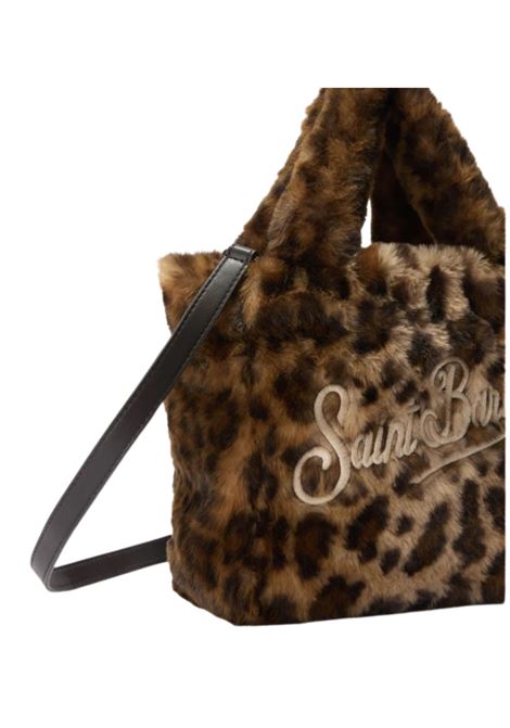Borsa morbida a mano Vanity Mini Soft in faux fur leopardato MC2 | VAMI021 00291IMACULATO