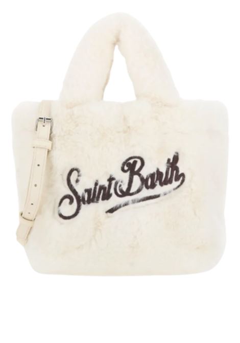 Borsa Vanity  MC2 Saint Barth Kids bianca con effetto fur MC2 | VAMI021 00301IPANNA