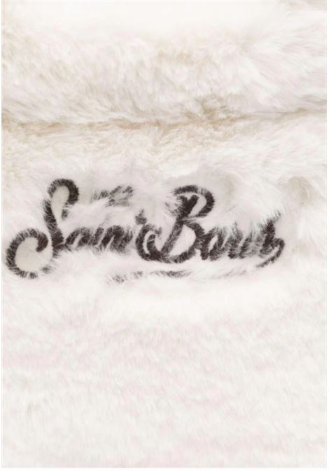 Borsa Vanity  MC2 Saint Barth Kids bianca con effetto fur MC2 | VAMI021 00301IPANNA