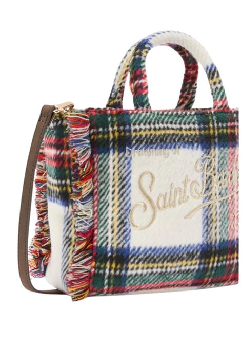 Borsa a mano Vanity Mini Wool in misto lana tartan MC2 | VAMI023  01361SCOZZESE