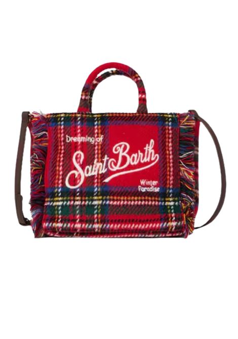 Vanity Mini Wool Borsa A Mano Mc2 Saint Barth MC2 | VAMI023 00280ISCOZZESE