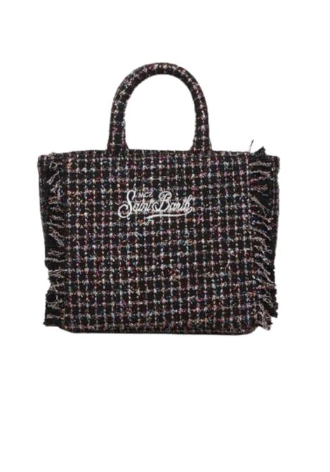 Mini bag Vanity tweed con logo Mc2 Saint Barth MC2 | VAMIO26 01374INERO