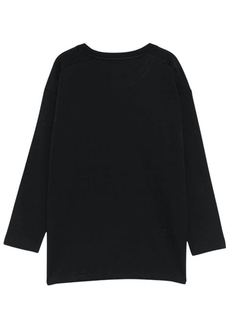 T-shirt per bambino John Richmond nero con dettaglio logo RICHMOND | RBA25016TSNERO