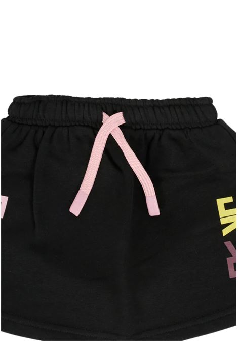 Gonna nera per neonata con logo RICHMOND | RIA25093GONERO