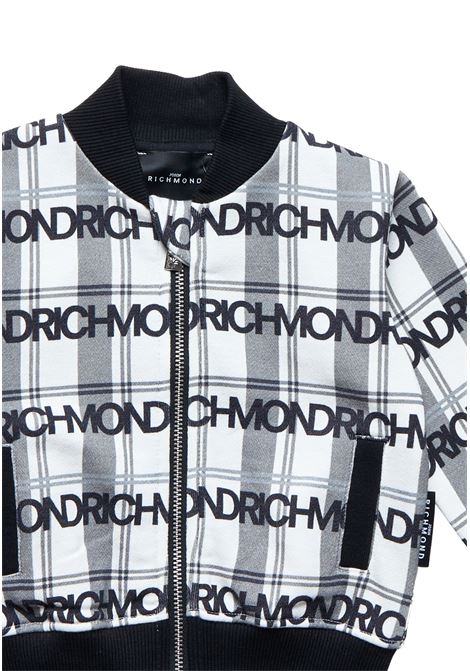 Felpa logo RICHMOND | RIA25096FEGRIGIO