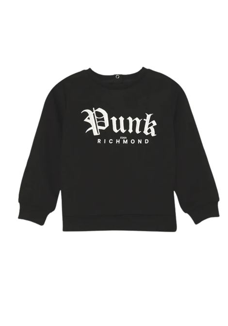 Felpa Nero Neonato John Richmond RICHMOND | RIA25103FENERO