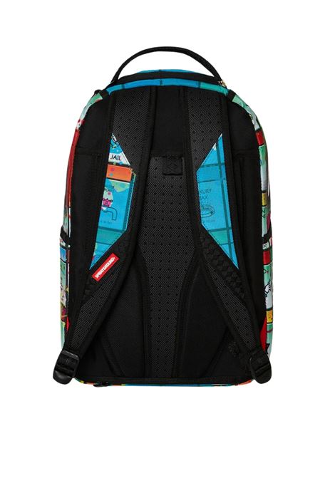 ZAINO MONOPOLY MAN SPRAYED BOARD DLXR BACKPACK SPRAYGROUND | 9110B7021NSZMONOPOLY MANSPRAYED