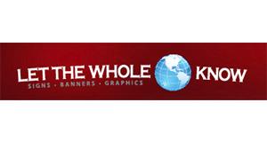 Let the Whole World Know logo