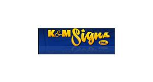 K&M Signs, Inc. logo
