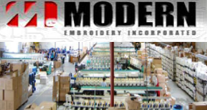 MODERN EMBROIDERY, INC. logo