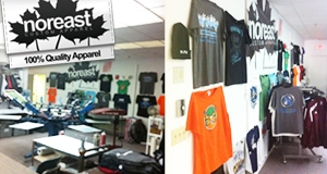 Noreast Custom Apparel logo