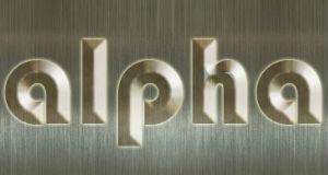 Alpha Display logo